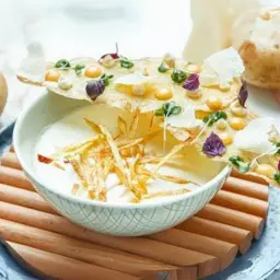 شوربة البطاطس والبارميزان